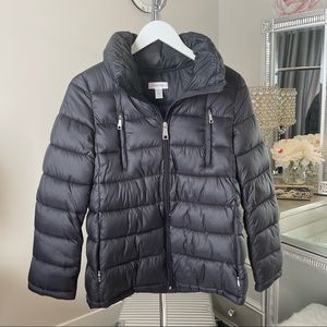 Puffy Black coat size XS